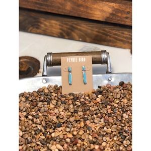 [ BRAND NEW ] Candlestick Turquoise Earrings